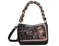 Anekke Mademoiselle Crossbody Bag Umhängetasche 41803-478-schwarz / braun