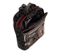 Anekke Mademoiselle City Backpack Rucksack 41805-073-schwarz / braun