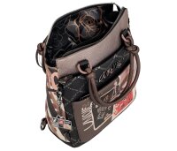 Anekke Mademoiselle City Backpack Rucksack-Tasche 41805-288-schwarz / braun