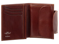Golden Head Colorado RFID Geldbörse 123761 Kombischeintasche mit Riegel  2 tabacco