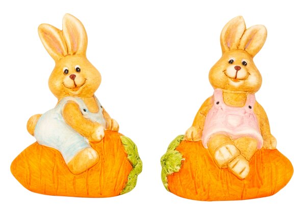 Mel-O-Design 9582 Hase sitzend auf Karotte