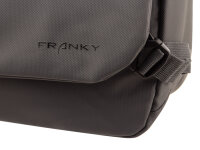 Franky Überschlag Tasche CT17-L-B Messenger dark grey