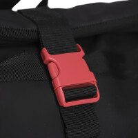 DANIEL RAY DRS25.1491 Newcastle Rolltop Backpack L 04 black/red Schnall