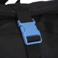DANIEL RAY DRS25.1491 Newcastle Rolltop Backpack L 11 black/blue Schnalle