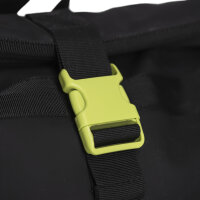 DANIEL RAY DRS25.1491 Newcastle Rolltop Backpack L 15 black/lime Schnalle