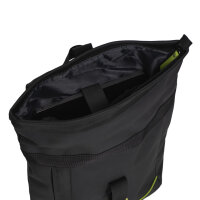 DANIEL RAY DRS25.1491 Newcastle Rolltop Backpack L 15 black/lime Schnalle