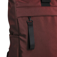 DANIEL RAY DRS25.1504 Bendigo Rolltop Backpack M 57 burgundy