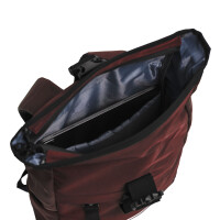 DANIEL RAY DRS25.1504 Bendigo Rolltop Backpack M 57 burgundy