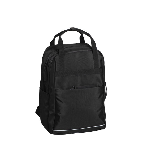 DANIEL RAY DRS25.1505 Launceston Schoolbackapck 2 Compartme 00 black