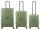 Franky Koffer 3er Set  PP15-55DF/69DF/77DF Spinner Gr. S/M/L mit TSA-Zahlenschloss Dehnfalte