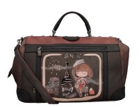 Anekke Mademoiselle Travel Bag Weekender 41808-401-schwarz / braun