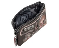 Anekke Mademoiselle Coin Purse kleine Geldbörse 41809-019-schwarz / braun
