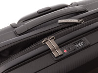 Franky PP15-55DF Spinner Gr. S mit TSA-Zahlenschloss Dehnfalte black