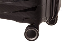 Franky PP15-55DF Spinner Gr. S mit TSA-Zahlenschloss Dehnfalte black