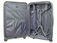Franky PP15-69DF Spinner Gr. M mit TSA-Zahlenschloss Dehnfalte light green