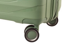 Franky PP15-69DF Spinner Gr. M mit TSA-Zahlenschloss Dehnfalte light green