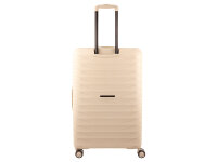 Franky PP15-77DF Spinner Gr. L mit TSA-Zahlenschloss Dehnfalte beige