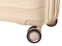 Franky PP15-77DF Spinner Gr. L mit TSA-Zahlenschloss Dehnfalte beige