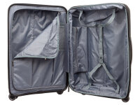 Franky PP15-77DF Spinner Gr. L mit TSA-Zahlenschloss Dehnfalte black