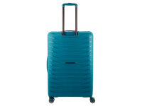 Franky PP15-77DF Spinner Gr. L mit TSA-Zahlenschloss Dehnfalte new turquise