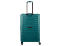 Franky PP15-77DF Spinner Gr. L mit TSA-Zahlenschloss Dehnfalte teal