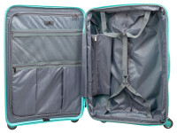 Franky PP15-69DF Spinner Gr. M mit TSA-Zahlenschloss Dehnfalte light turquise