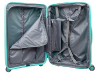 Franky PP15-69DF Spinner Gr. M mit TSA-Zahlenschloss Dehnfalte light turquise