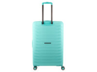 Franky PP15-77DF Spinner Gr. L mit TSA-Zahlenschloss Dehnfalte light turquise