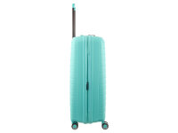 Franky PP15-77DF Spinner Gr. L mit TSA-Zahlenschloss Dehnfalte light turquise