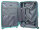 Franky PP15-77DF Spinner Gr. L mit TSA-Zahlenschloss Dehnfalte light turquise