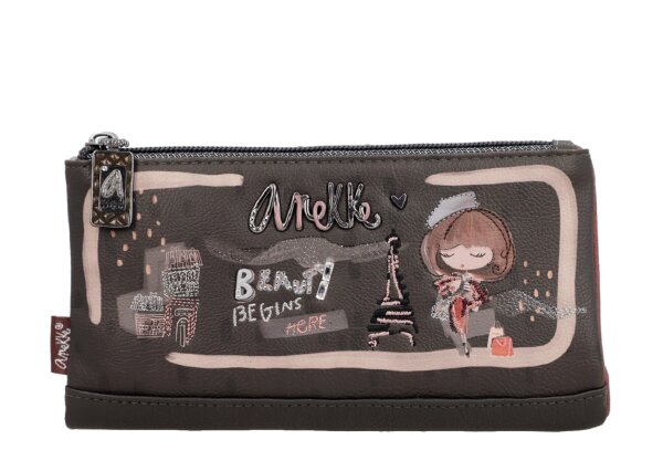 Anekke Mademoiselle Wallet L Geldbörse 41809-906-schwarz / braun