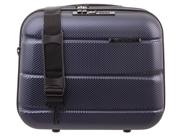 Franky ABS13 Beautycase Handgepäck Hartschale mit TSA-Schloss dark blue
