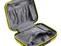 Franky ABS13 Beautycase Handgepäck Hartschale mit TSA-Schloss lime green