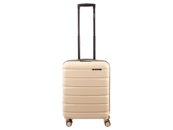 Franky ABS13-55DF Trolley Dehnfalte Hartschale S beige