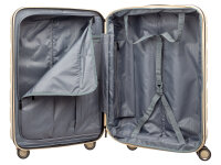 Franky ABS13-55DF Trolley Dehnfalte Hartschale S beige