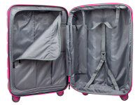 Franky ABS13-55DF Trolley Dehnfalte Hartschale S fuchsia