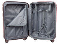 Franky ABS13-55DF Trolley Dehnfalte Hartschale S shiny rose