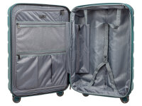 Franky ABS13-55DF Trolley Dehnfalte Hartschale S transformative teal