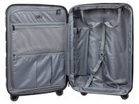Franky ABS13-66DF Trolley Dehnfalte Hartschale M black