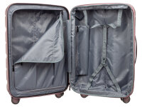 Franky ABS13-76DF Trolley Dehnfalte Hartschale L shiny rose