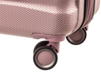 Franky ABS13-76DF Trolley Dehnfalte Hartschale L shiny rose