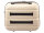 Franky ABS13 Beautycase Handgepäck Hartschale mit TSA-Schloss beige