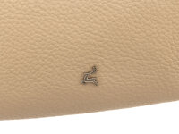 Prato S017-G genarptes PU Umhängetasche Handtasche beige