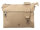 Prato S017-G genarptes PU Umhängetasche Handtasche beige