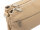Prato S017-G genarptes PU Umhängetasche Handtasche beige