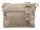 Prato S017-G genarptes PU Umhängetasche Handtasche grey