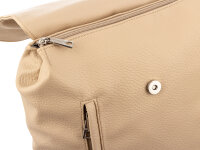 Prato S816-G LM Joyce City Rucksack genarbtes PU beige