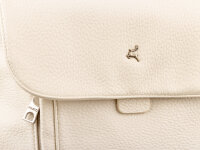 Prato S816-G LM Joyce City Rucksack genarbtes PU white