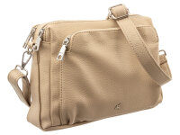 Prato S950-G LM Joyce Umhängetasche genarbtes PU beige