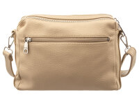 Prato S950-G LM Joyce Umhängetasche genarbtes PU beige